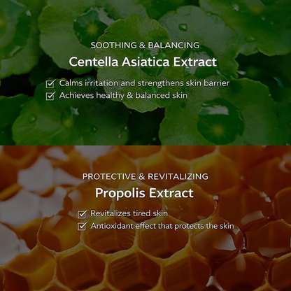 [بكج من عبوتين ] ايمولشن (مستحلب مرطب خفيف) CICA من VT Cosmetics - تركيبة من مجموعة من المواد الطبيعية والمكونات الفعّالة لترطيب عميق ومتوازن وتهدئة فورية للبشرة - صنع في كوريا وارد اليابان