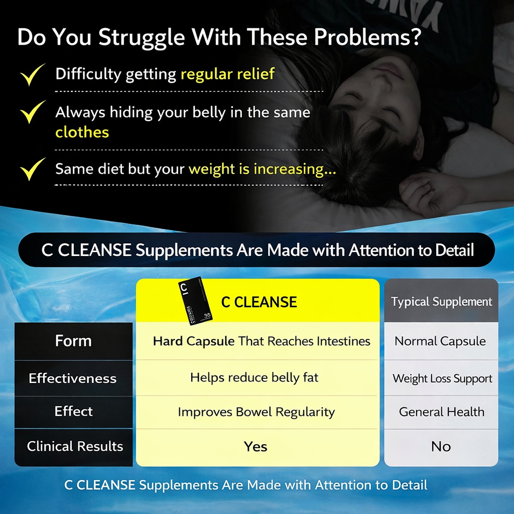 C CLEANSE Charcoal Diet Capsules – مكمل فحمي ياباني لاستهداف دهون البطن وتحسين حركة الأمعاء | بروبيوتيك مقاوم للحمض + زنجبيل أسود + MCT | كبسولة يوميًا لتقليل الدهون الحشوية والانتفاخ | صنع في اليابان