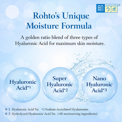 [بكج من عبوتين] Hada Labo Gokujyun Hyaluronic Lotion – لوشن ترطيب بتركيبة لطيفة | يحتوي 4 أنواع من حمض الهيالورونيك | مناسب لجميع أنواع البشرة بما فيها الحساسة | خالٍ من العطور والكحول والزيوت | سعة 170مل | صناعة يابانية