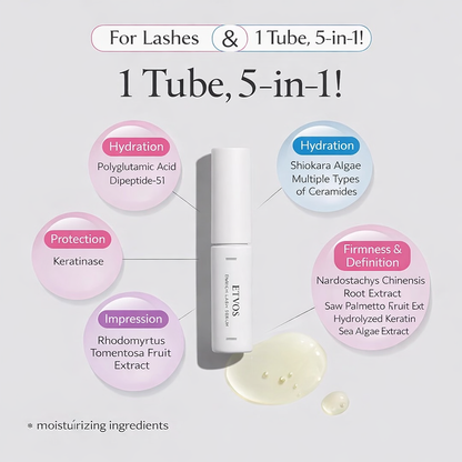 سيروم رموش ETVOS العلاجي – عناية فائقة بالرموش بتركيبة 97% سيروم للبشرة الحساسة | صنع في اليابان