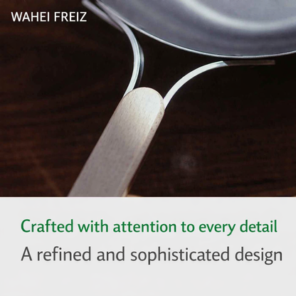 ووك ENZO الياباني من Wahei Freize – من الحديد مطروق بخفة مذهلة وحرارة ثابتة من تسوبامي سانجو فيف – قوي ومثالي للقلي السريع والنودلز والطعام الآسيوي – صنع في اليابان