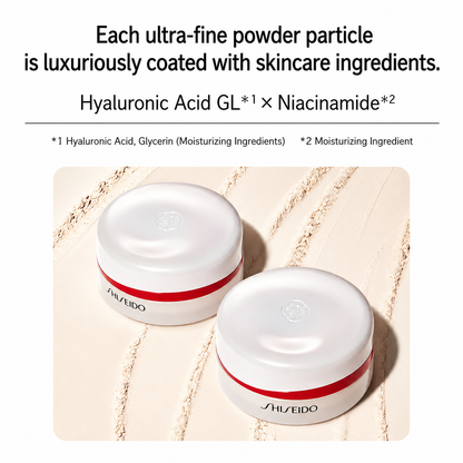 SHISEIDO Essence Skin Setting Powder – بودرة تثبيت بعناية سيرومية خفيفة | 7 جم