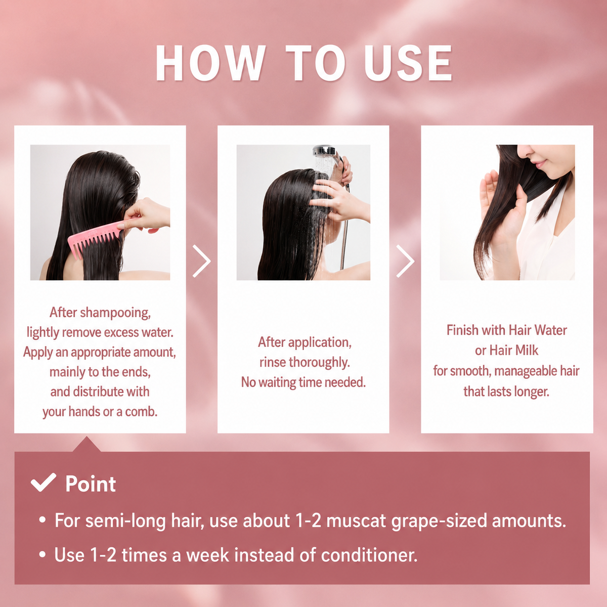 ORBIS Essence in Hair Mask – ماسك ياباني مركز للشعر الجاف والمصاب بالهيشان | 200 جم