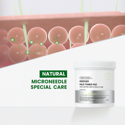 [بكج من علبتين] تونر Reedle S من VT Cosmetics - قطعة قطنية عدد 80 سعة 200مل - صنع في كوريا وارد اليابان