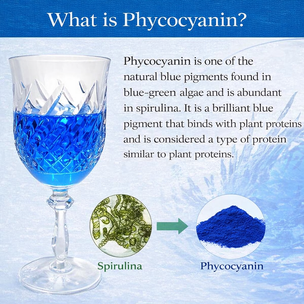 سبيرولينا يابانية معزّزة بالفيكوسيانين (5%) – 1500 قرص لدعم الطاقة والمناعة – سوبر فود غني بالبروتين والفيتامينات - صنع في اليابان