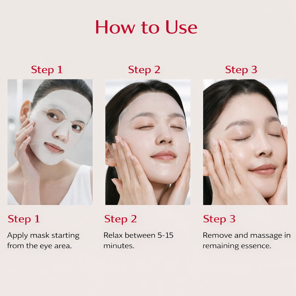 SK-II Facial Treatment Mask Pack – ماسك فاخر بتركيز عالٍ من Essence (30ml لكل ماسك) للعناية العميقة بالترطيب، إشراقة البشرة، مقاومة الجفاف وتحسين مظهر المسام – صنع في اليابان