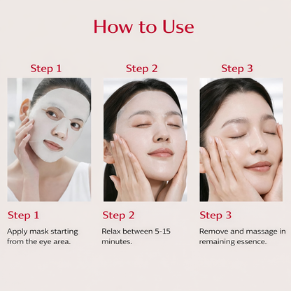 SK-II Facial Treatment Mask Pack – ماسك فاخر بتركيز عالٍ من Essence (30ml لكل ماسك) للعناية العميقة بالترطيب، إشراقة البشرة، مقاومة الجفاف وتحسين مظهر المسام – صنع في اليابان