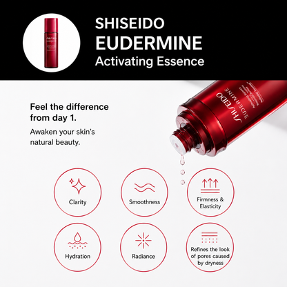 SHISEIDO Ultimune Trial Kit – مجموعة عناية يابانية من 3 خطوات للترطيب والإشراقة
