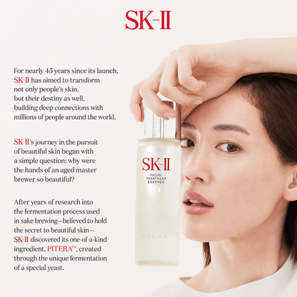 SK-II Facial Treatment Serum – سيروم PITERA™ للإشراقة والتماسك | إصدار حديث