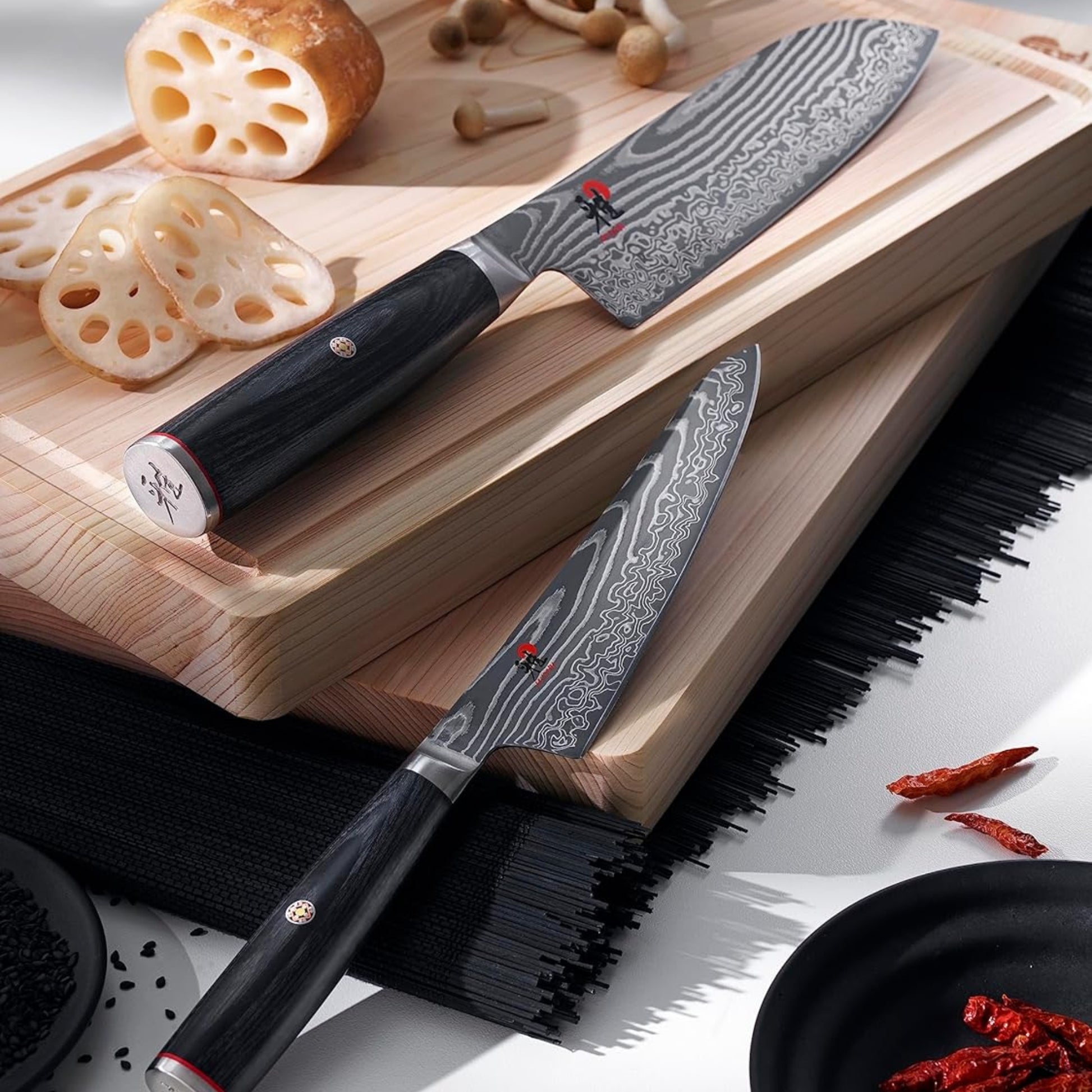 Miyabi 5000FCD Damascus Japanese kitchen knife