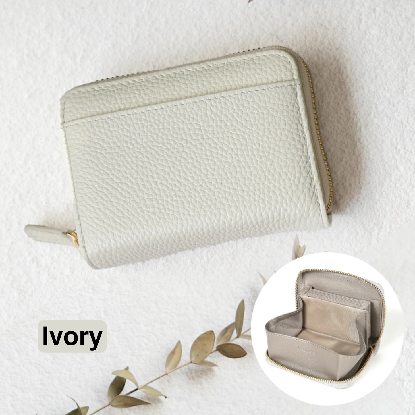 محفظة يد من الجلد الطبيعي الفاخر | مساحة تخزينية ممتازة وعدة ألوان عصرية | من البراند الياباني Lasiem