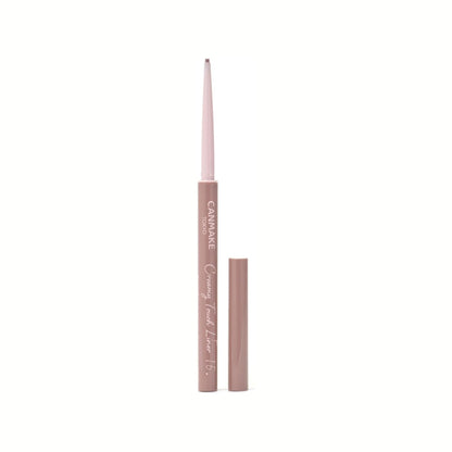 Canmake Creamy Touch Liner 16 – جل آيلاينر 1.5 mm فائق الدقة | مقاوم للماء والعرق | لون غني من أول تمريرة | ثابت طويل بدون تلطخ | قلم قابل للّف | صنع في اليابان