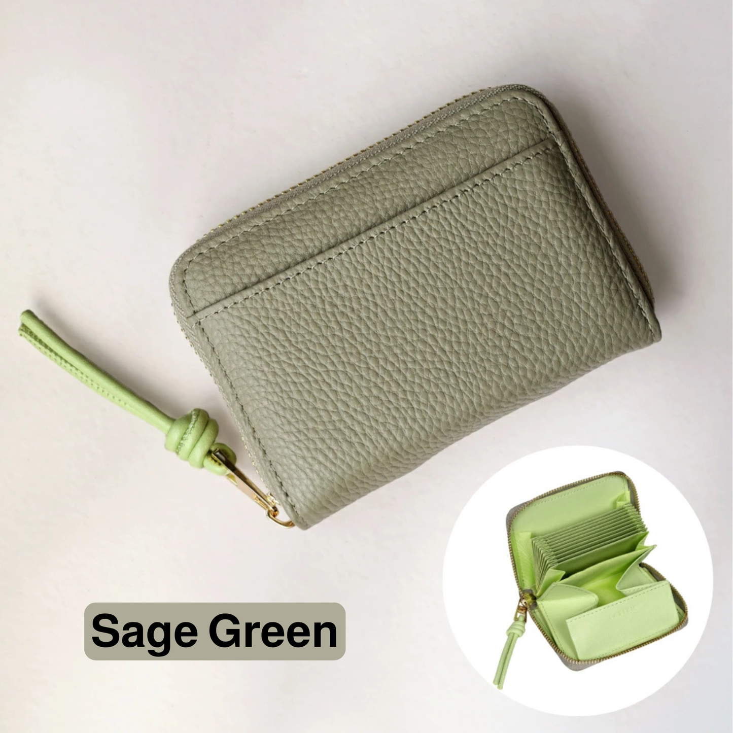 محفظة يد من الجلد الطبيعي الفاخر | مساحة تخزينية ممتازة وعدة ألوان عصرية | من البراند الياباني Lasiem