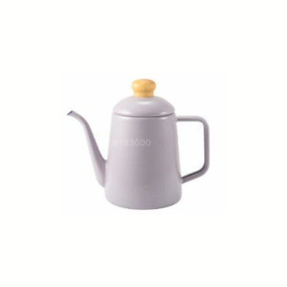 إبريق شاي Drip Kettle Cotton Series | من الفولاذ المطلي بالمينا عالي الجودة | سعة 1 لتر وعدة ألوان عصرية | من العلامة التجارية اليابانية الرائدة Fuji Horo