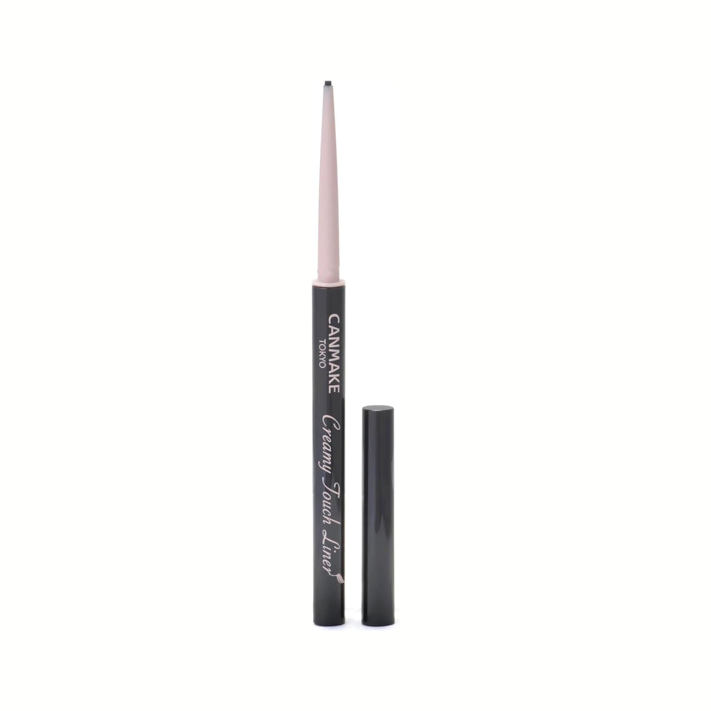 Canmake Creamy Touch Liner 16 – جل آيلاينر 1.5 mm فائق الدقة | مقاوم للماء والعرق | لون غني من أول تمريرة | ثابت طويل بدون تلطخ | قلم قابل للّف | صنع في اليابان
