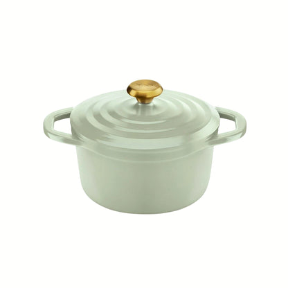 طنجرة الطبخ بدون ماء Cast Line Air Cocotte | من الألمنيوم المطلي بالتيتانيوم غير اللاصق | من العلامة التجارية T-fal صنع لليابان