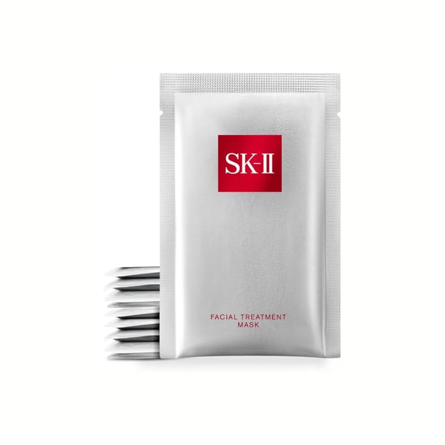 SK-II Facial Treatment Mask Pack – ماسك فاخر بتركيز عالٍ من Essence (30ml لكل ماسك) للعناية العميقة بالترطيب، إشراقة البشرة، مقاومة الجفاف وتحسين مظهر المسام – صنع في اليابان