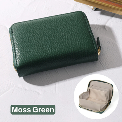 محفظة يد من الجلد الطبيعي الفاخر | مساحة تخزينية ممتازة وعدة ألوان عصرية | من البراند الياباني Lasiem