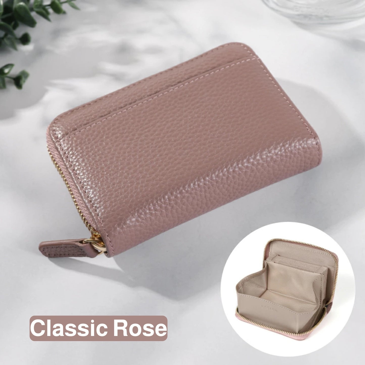 محفظة يد من الجلد الطبيعي الفاخر | مساحة تخزينية ممتازة وعدة ألوان عصرية | من البراند الياباني Lasiem