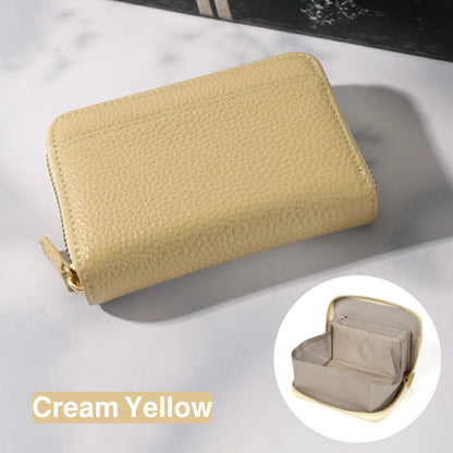 محفظة يد من الجلد الطبيعي الفاخر | مساحة تخزينية ممتازة وعدة ألوان عصرية | من البراند الياباني Lasiem