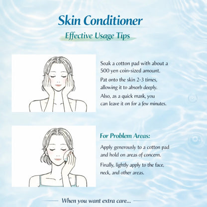 Hada Labo Medicated Gokujyun Skin Conditioner – لوشن علاجي لترطيب وتهدئة البشرة ومنع الالتهابات (170mL) - تركيبة من الأعشاب اليابانية والمكونات الطبيعة الفعّالة - صنع في اليابان