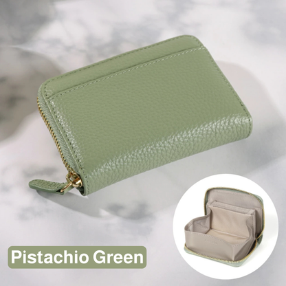 محفظة يد من الجلد الطبيعي الفاخر | مساحة تخزينية ممتازة وعدة ألوان عصرية | من البراند الياباني Lasiem