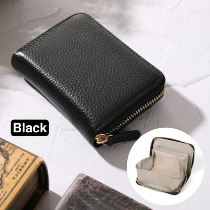 محفظة يد من الجلد الطبيعي الفاخر | مساحة تخزينية ممتازة وعدة ألوان عصرية | من البراند الياباني Lasiem