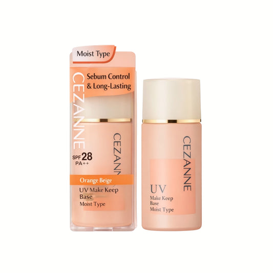 CEZANNE Anti-Sebum UV Primer Light Blue – برايمر ياباني للتحكّم باللمعان وتنعيم المسام بملمس حريري + حماية SPF28