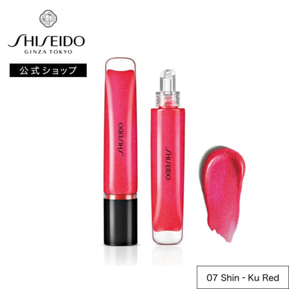 SHISEIDO Shimmer Gel Gloss – لمعان زجاجي 360° وترطيب فوري لشفاه ممتلئة ومشرقة | 7 ألوان فاخرة