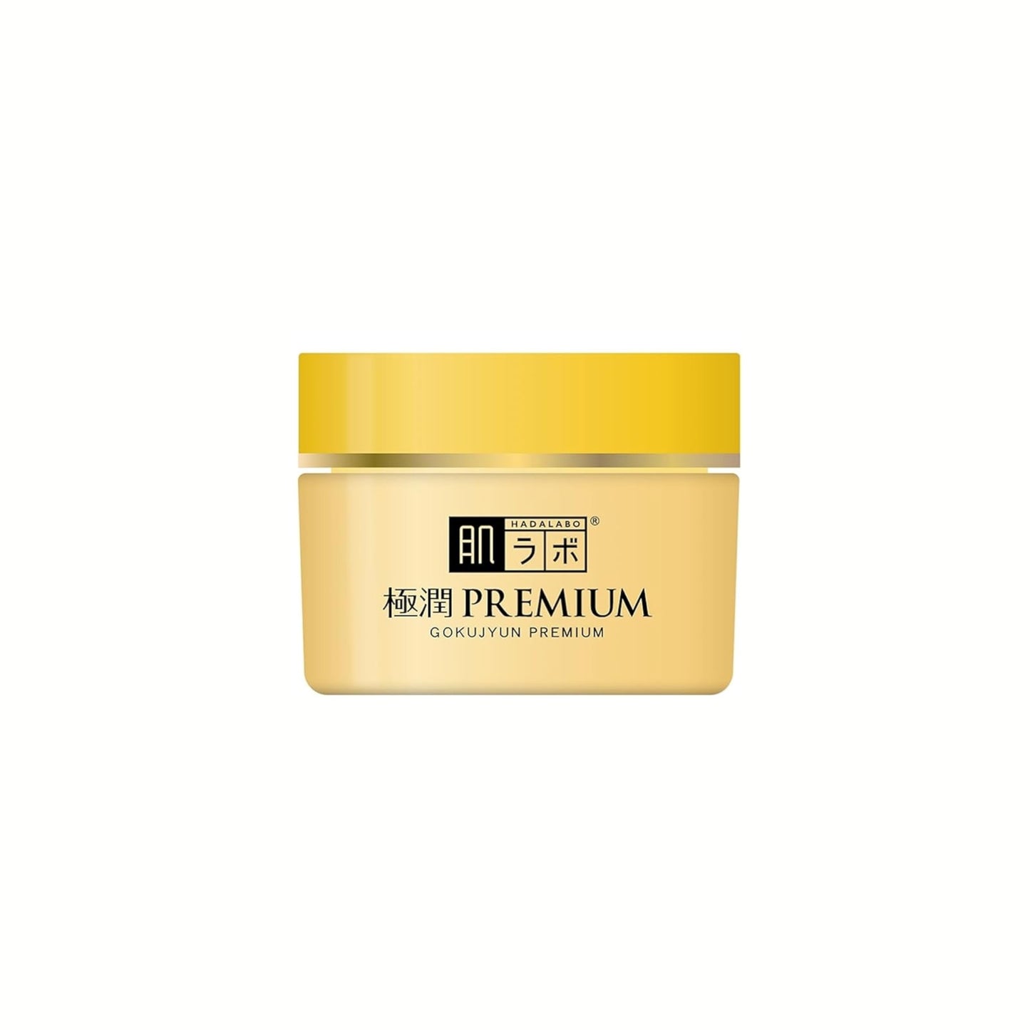 كريم Hadalabo Gokujun | لترطيب فائق وبشرة نضرة | تركيبة بخمس أنواع من حمض الهيالورونيك والمكونات الطبيعية | مناسب لجميع أنواع البشرة | صنع في اليابان