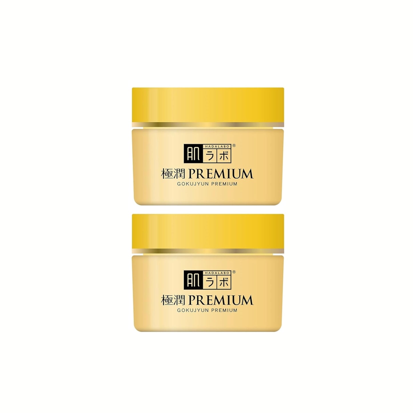 كريم Hadalabo Gokujun | لترطيب فائق وبشرة نضرة | تركيبة بخمس أنواع من حمض الهيالورونيك والمكونات الطبيعية | مناسب لجميع أنواع البشرة | صنع في اليابان