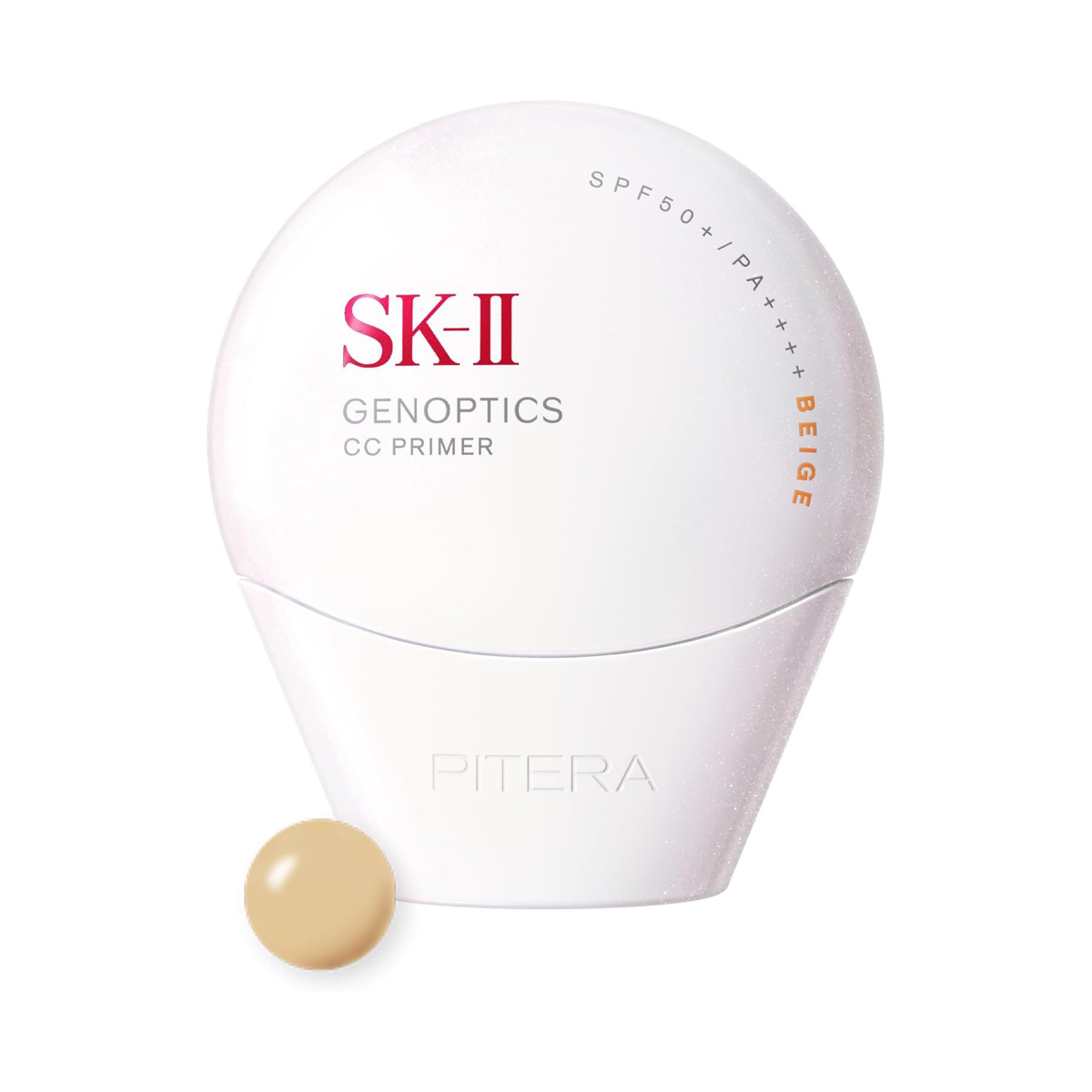 برايمر SK-II Genoptics CC Primer بدرجة Rosy الياباني لدعم إشراقة البشرة مع حماية SPF50+ PA++++