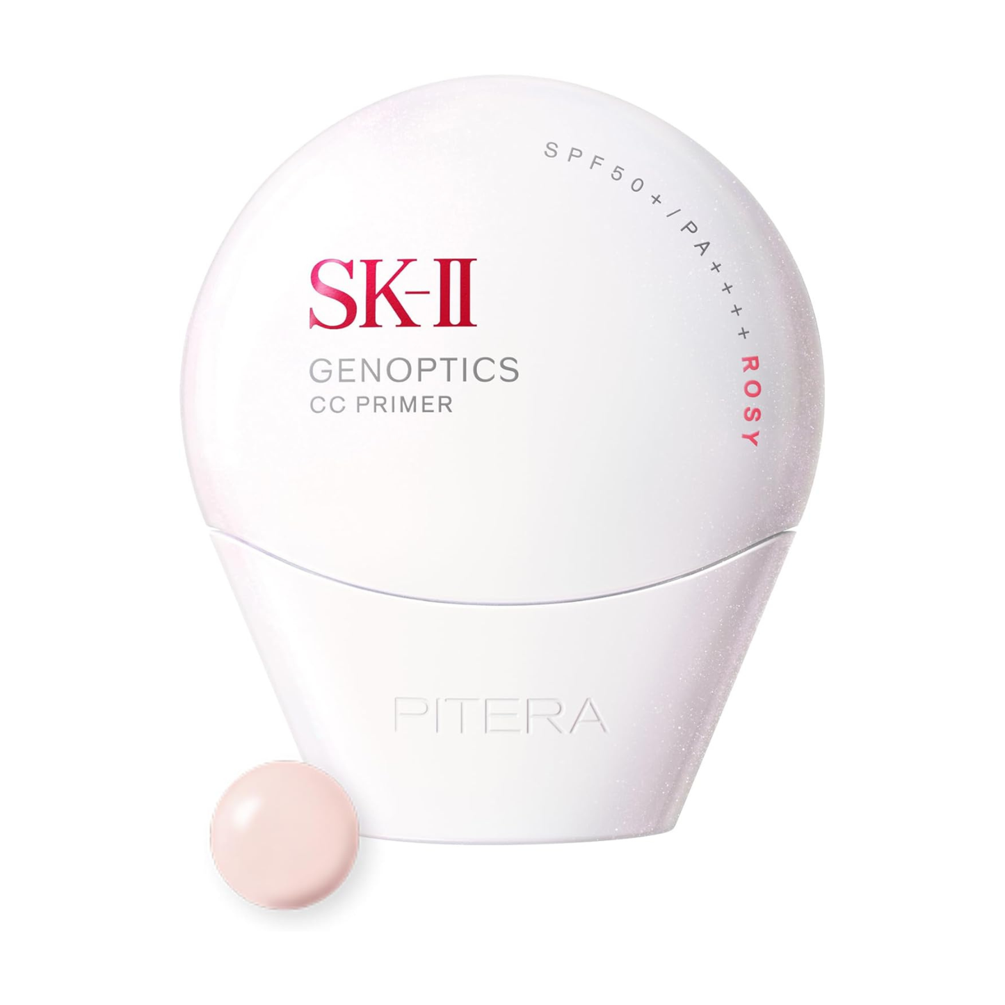 برايمر SK-II Genoptics CC Primer بدرجة Rosy الياباني لدعم إشراقة البشرة مع حماية SPF50+ PA++++