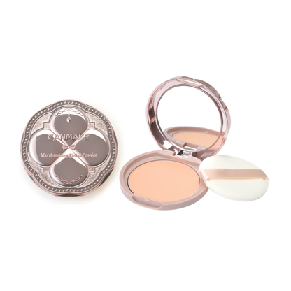 بودرة CANMAKE Marshmallow Finish Powder اليابانية المضغوطة بحماية SPF26 ولمسة مطفية ناعمة