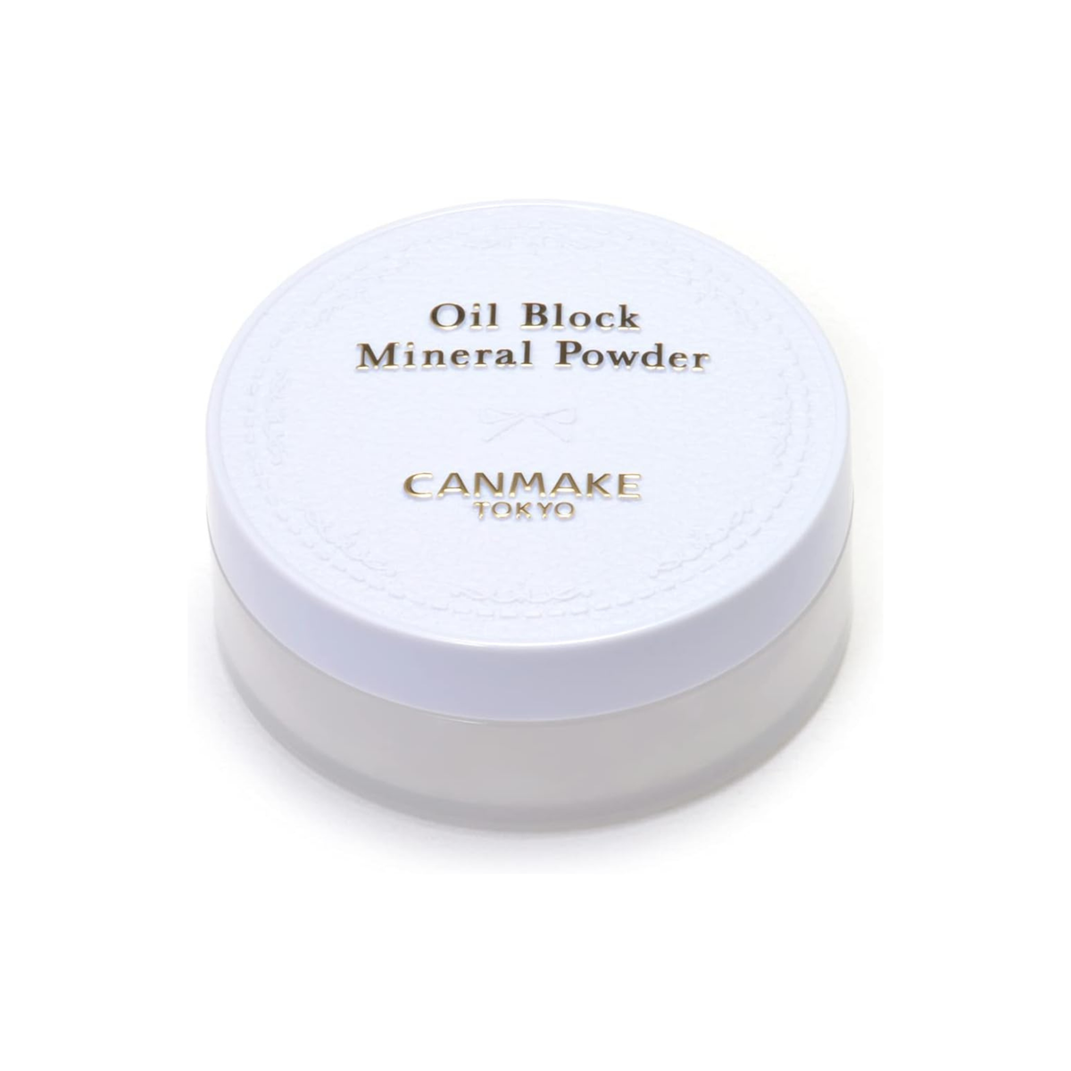 بودرة CANMAKE Oil Block Mineral Powder بدرجة 01 Clear الشفافة للتحكم بالدهون واللمعان
