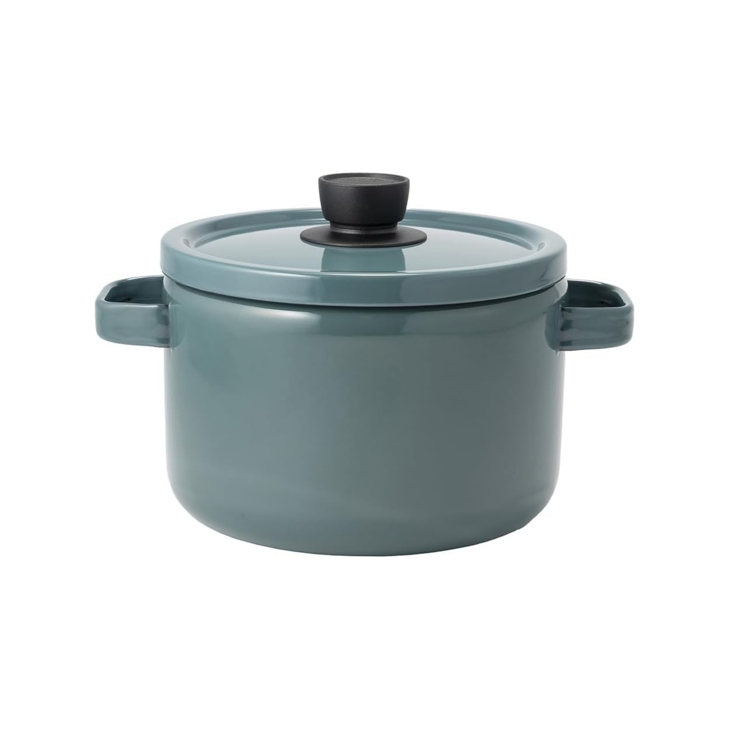 طاجن Fuji Horo Solid الياباني من الفولاذ المطلي بالمينا مقاس 22 سم وسعة 5.6 لتر والمتوافق مع مواقد IH