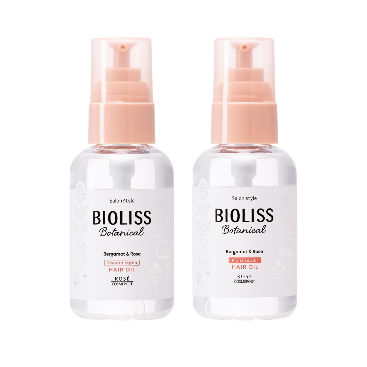 KOSE Cosmeport SALON STYLE BIOLISS Botanical Hair Oil – زيت شعر نباتي لترطيب وإصلاح متكامل للشعر | 80مل