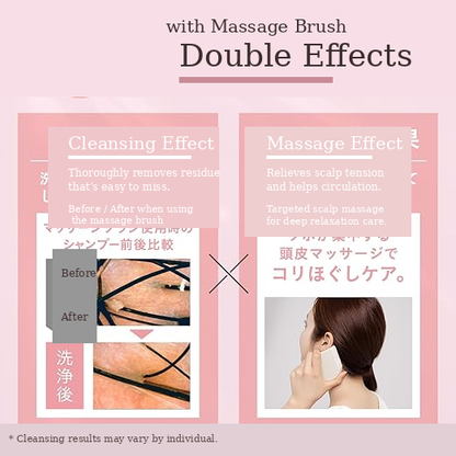 فرشاة تدليك فروة الرأس ETVOS – Relaxing Massage Brush للاسترخاء والتنشيط العميق | صنع في اليابان