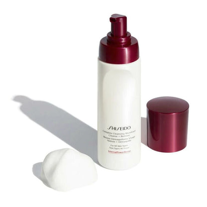 SHISEIDO Complete Cleansing Microfoam – غسول رغوي ومزيل مكياج لطيف | 180 مل