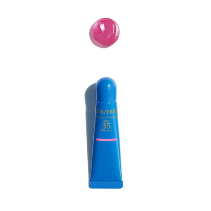 جلوس شفاه SHISEIDO UV Lip Color Splash بدرجة Miami Pink الوردية مع حماية SPF35 PA++++
