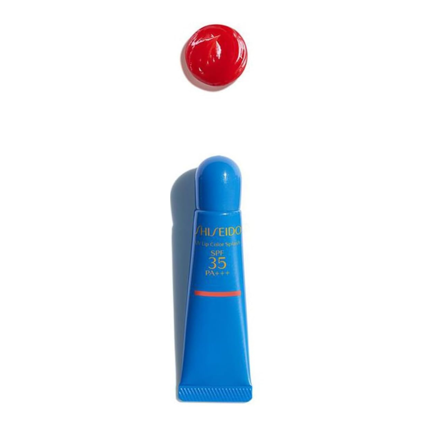 جلوس شفاه SHISEIDO UV Lip Color Splash بدرجة Uluru Red الحمراء مع حماية SPF35 PA++++