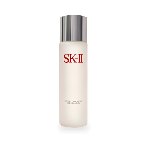 عبوة SK-II Facial Treatment Clear Lotion الياباني للتقشير اللطيف بـPITERA™ و3 أنواع من AHA بحجم 160 مل.