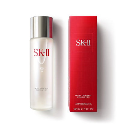 عبوة SK-II Facial Treatment Clear Lotion الياباني للتقشير اللطيف بـPITERA™ و3 أنواع من AHA بحجم 230 مل. متوفر في السعودية والإمارات